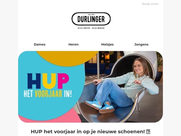 HUP het voorjaar in op je nieuwe schoenen! 🌷