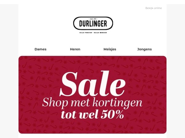 Tot 50% korting op onze mooiste schoenen 🎉