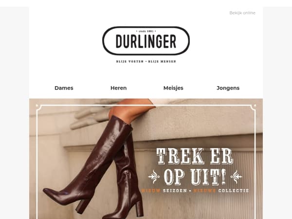 Trek er op uit met de mooiste laarzen!