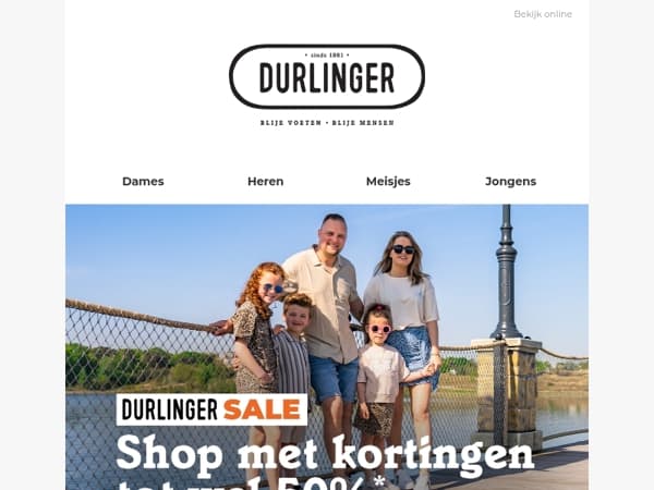 Nu SALE tot 50% korting!