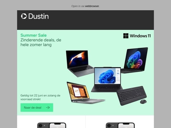 Summer Sale! Zinderende deals, de hele zomer lang