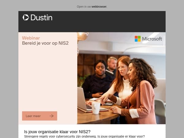 Hoe Microsoft 365 helpt bij het voldoen aan NIS2-vereisten