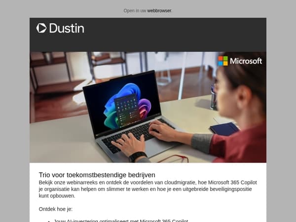 Trio voor toekomstbestendige bedrijven