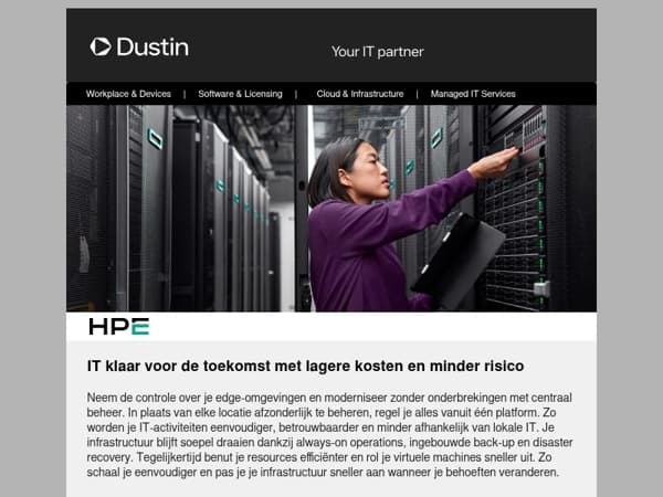 Vereenvoudig edgevirtualisatie met HPE