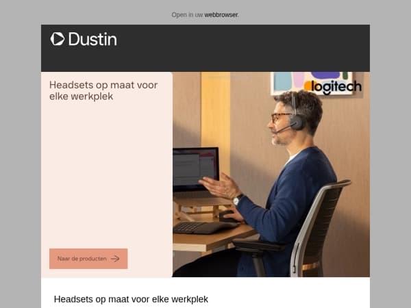 Headsets op maat voor elke werkplek