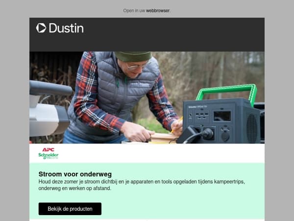 APC: Stroom voor onderweg