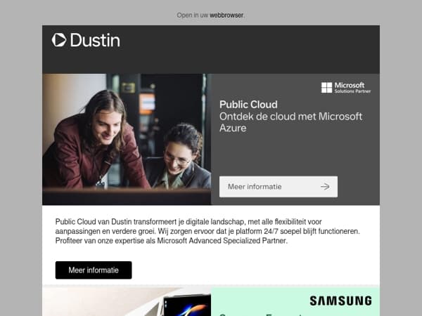 Public Cloud: Ontdek de cloud met Microsoft Azure