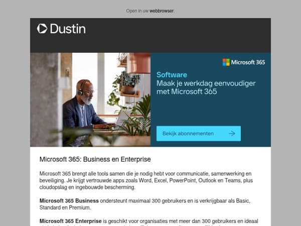 Microsoft 365: Tools voor creativiteit, productiviteit en samenwerking