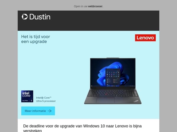 De deadline voor de upgrade van Windows 10 naar Lenovo is bijna verstreken