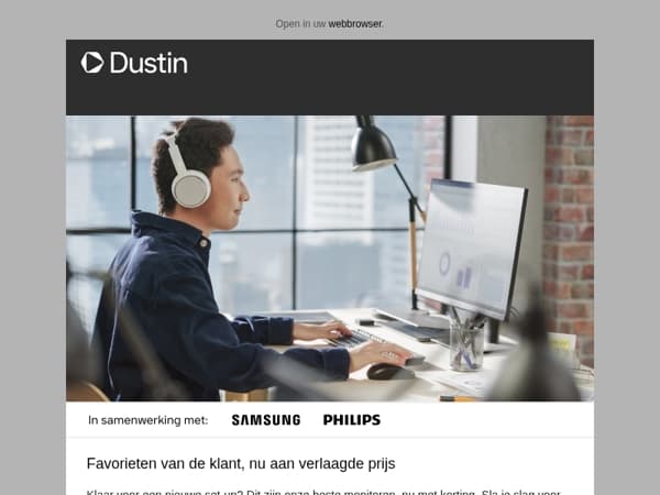 Tijdelijke kortingen op onze populairste monitoren