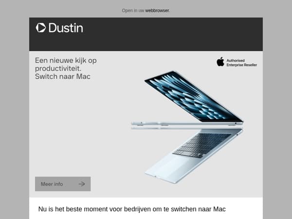 Nu is het beste moment voor bedrijven om te switchen naar Mac