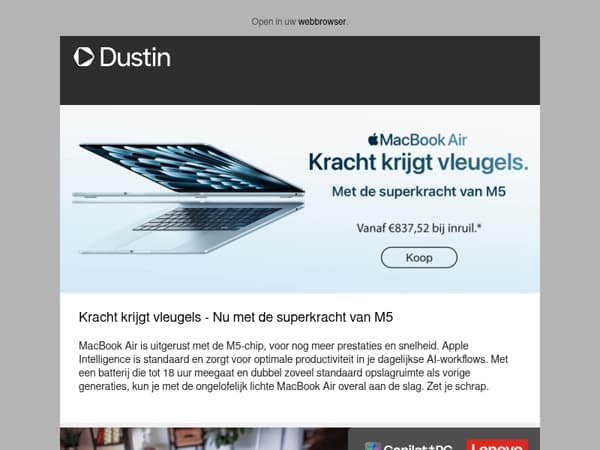 Kracht krijgt vleugels - Nu met de superkracht van M5