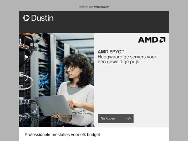 Krachtige servers tegen een scherpe prijs