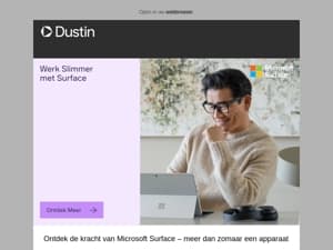 Werk slimmer met Surface