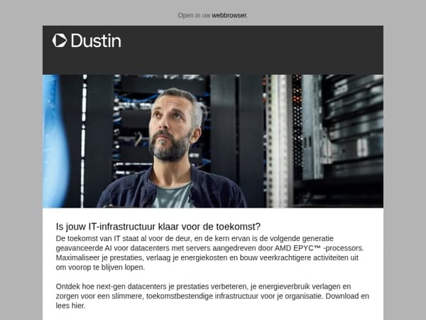 Is jouw IT-infrastructuur klaar voor de toekomst?