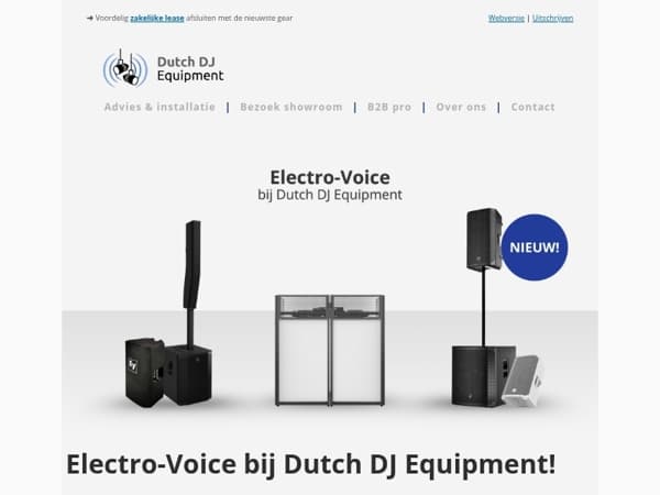 Dit mag je niet missen: Electro-Voice, ANNY 12 & meer! 🤩