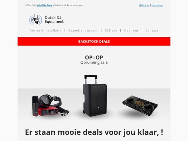 B-Stock Deals..!! 🚨 Pioneer, ANNY 10, Focusrite & meer