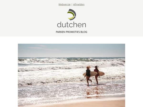 Veelzijdige zomervakantie bij Dutchen