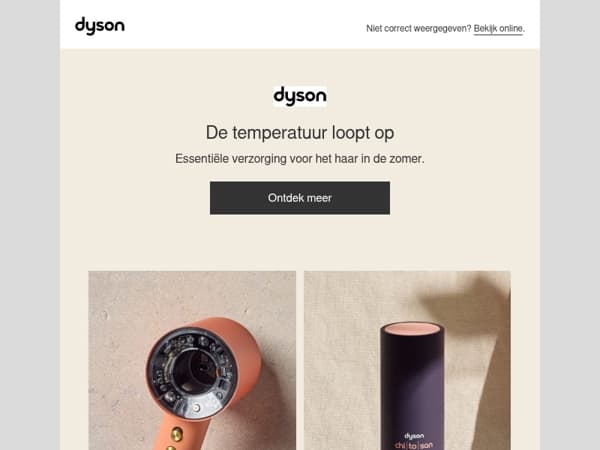 Zeg hallo tegen zomerse glans