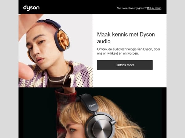 Ontdek het Dyson-geluid