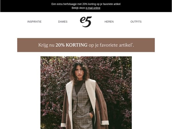 De perfecte jas voor wisselvallige dagen