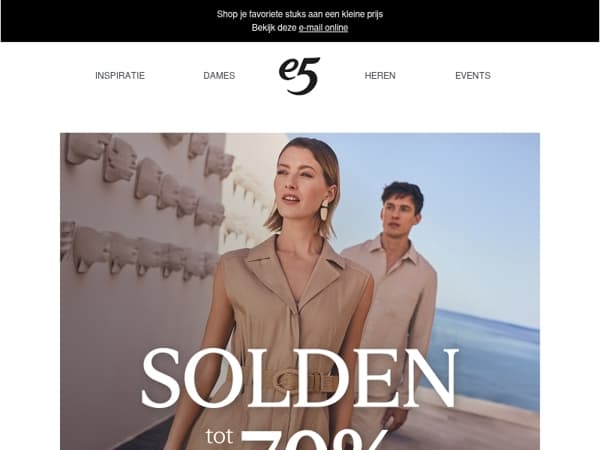 Solden tot -70%