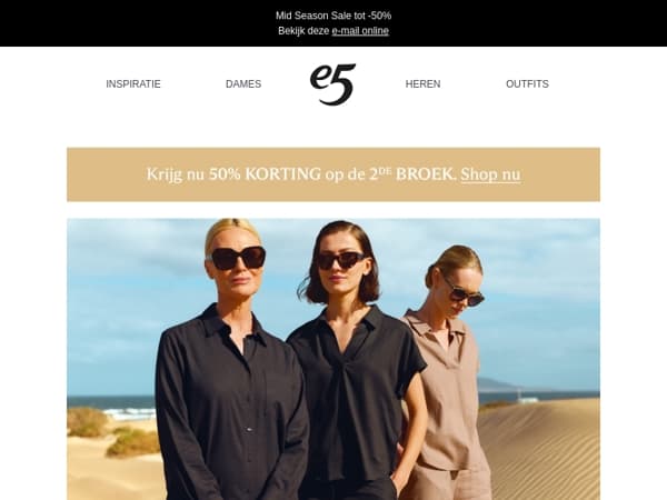 Linnen trend: luchtige looks voor hem en haar