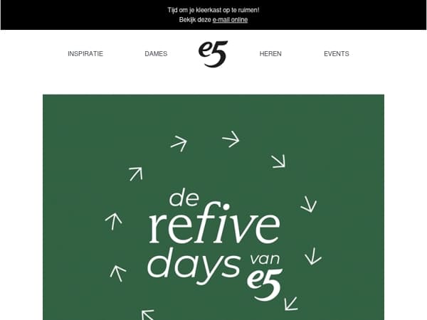 De refive days t.v.v. Oxfam Tweedehands gaan bijna van start