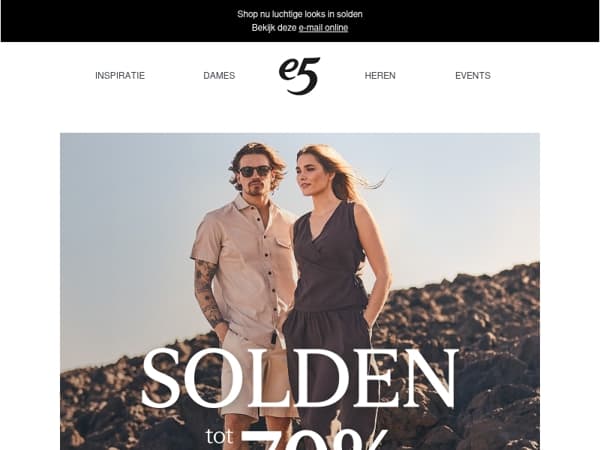 Hitteproof soldenlooks