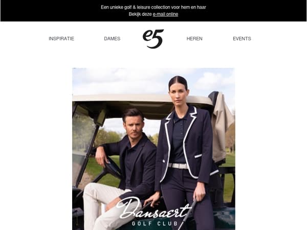 NIEUW bij e5 | Dansaert Golf Club