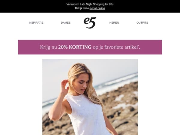 Nieuw | Zonovergoten zomerlooks voor hem en haar