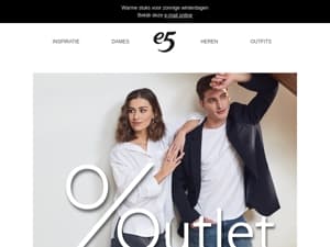 Laatste koopjes: tot -70% op outlet