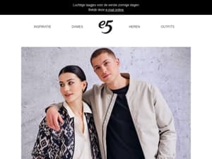 Nieuw: stijlvolle jassen voor hem en haar