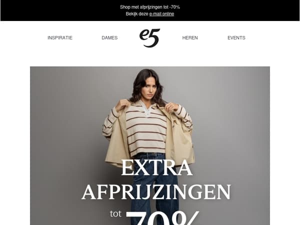 Deze najaarstrends shop je nu in solden