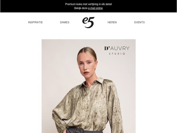 Nieuw bij D’Auvry Studio | Subtiel én sterk