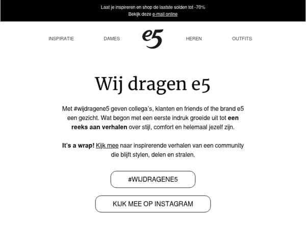 🎬 It's a wrap: #wijdragene5