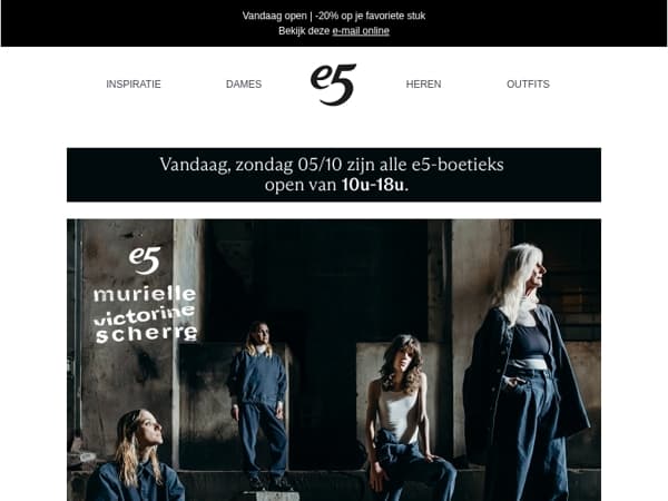 NEW DROP: e5 x Murielle Victorine Scherre