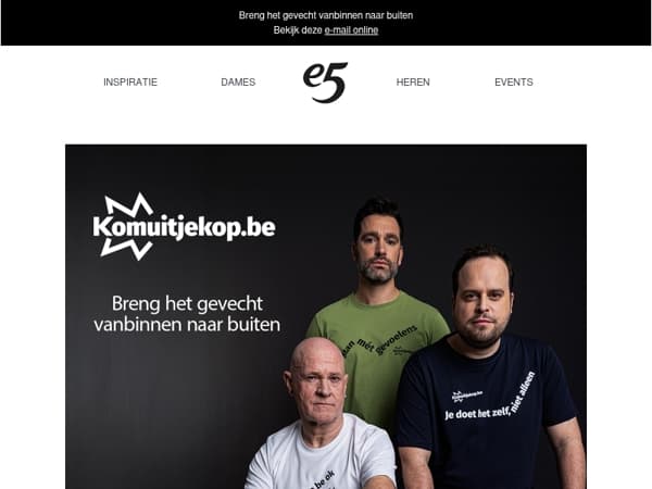 Kom Uit Je Kop - Draag het niet alleen