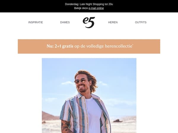 Summer ready -️ Shorts en korte mouwen voor hem ☀️