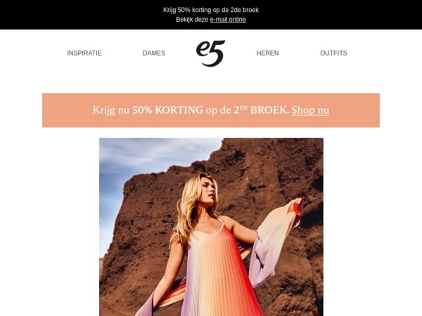 Nieuw: zonovergoten looks voor hem & haar