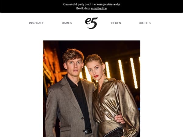 Gold lovers, deze feestlooks zijn voor jou