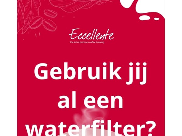 ☕️ Gebruik jij al een waterfilter?