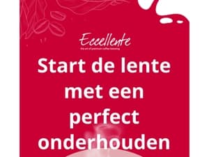 ☕️  Start de lente met een perfect onderhouden koffiemachine