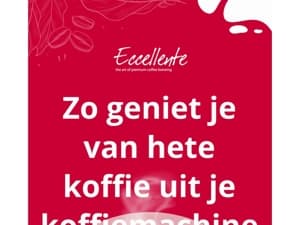 ☕️  Zo geniet je van hete koffie uit je koffiemachine