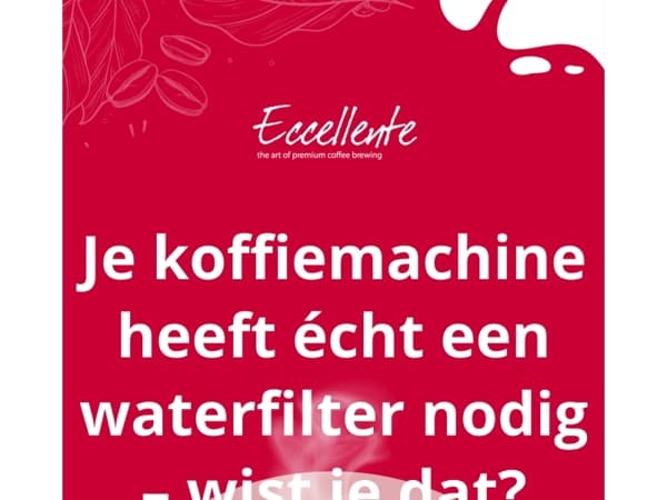 ☕️ Je koffiemachine heeft écht een waterfilter nodig – wist je dat?