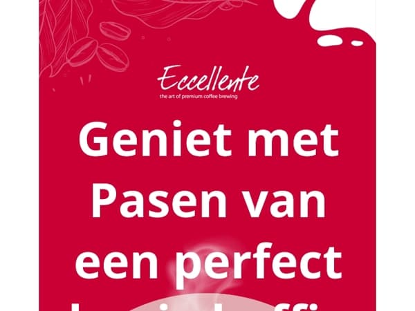 ☕️ Geniet met Pasen van een perfect kopje koffie