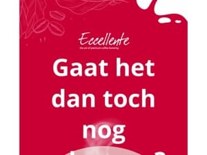 ☕️  Gaat het dan toch nog gebeuren?