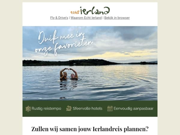 Zullen we samen jouw Ierlandreis voor 2026 plannen🍀