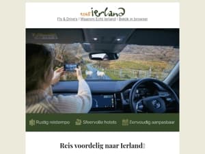 Reis voordelig naar Ierland🌿