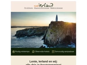 🌸 Lente in Ierland: wij hebben iets bijzonders voor jou!